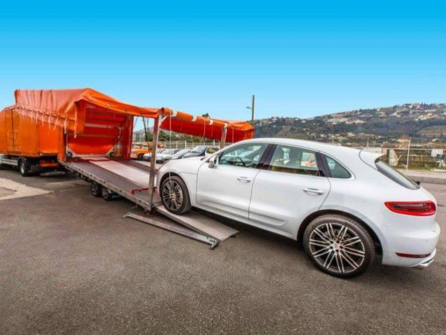 transport de voiture de luxe